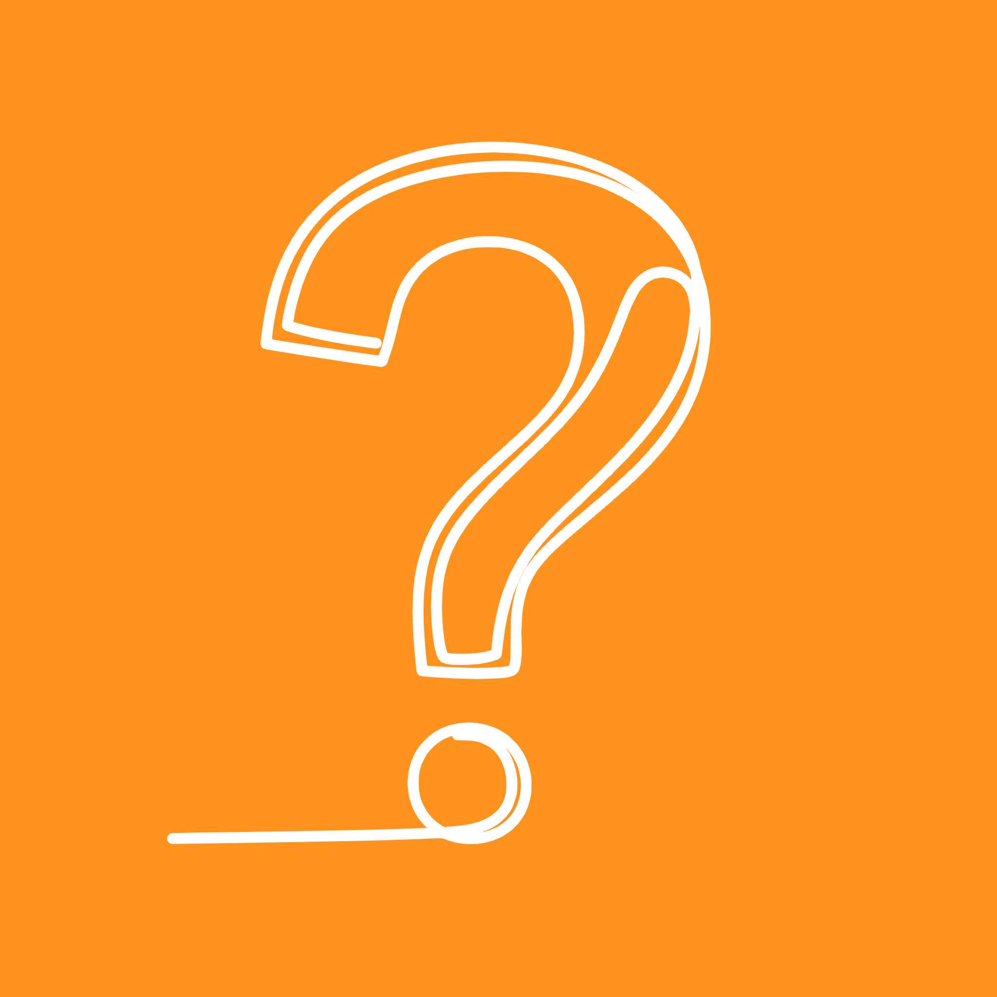 Question mark illustration