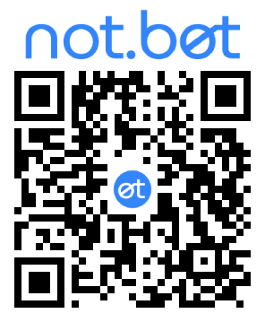 Example of a QR code sticker with a Verified Creator badge